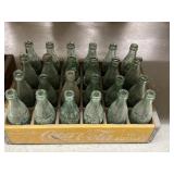 (3) Beverage Crates with Bottles