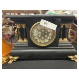 Wood Cased Mantel Clock