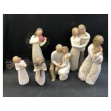 (6) Willow Tree Figurines