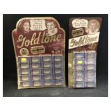 (2) New Old Stock Razor Displays