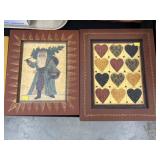 (3) Contemporary Framed Prints