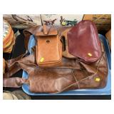 Large Leather Purse with 2 Handbags