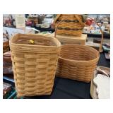 (2) Longaberger Baskets