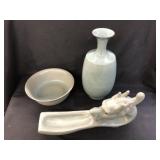 (3) Pieces of Contemporary Pottery