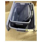 (3) Storage Totes with Lids