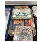 Vintage Games and Building Kit