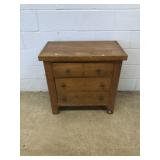 Vaughan Bassett Oak 4 Night Stand
