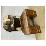 Waterfall Bureau w/ Mirror