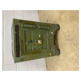 Antique Rolling Cast Iron Safe