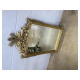 Gilt Framed Double Edge Decorative mirror