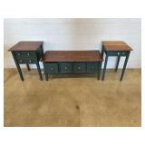 3 Piece Modern Coffee and End Table Set
