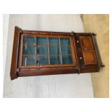 Empire 2 Pc Corner Cupboard w/ 12 Lite Door