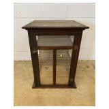 Antique Bread Display Case