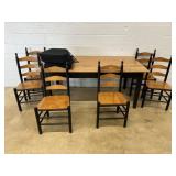 7 Piece Table and Chair set