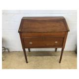 Sheraton Slant Front School Masters Desk
