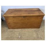 Soft wood Antique Blanket Chest
