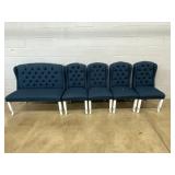 5Pc Upholstered Parlor Set