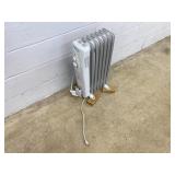 Westpointe Electric Heater mounted on blocks
