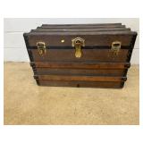 Flat Top Steamer Trunk