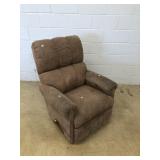 Lazy Boy Suede Upholstered Recliner