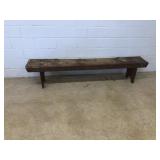 Mordis Leg Antique Bench