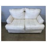 Leather Love Seat