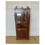 Pine Corner Cupboard