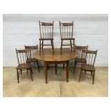 7 Pc. Table and Chair Set