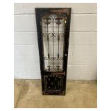 Decorative Wood & Metal Panel