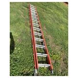 28 Ft. Werner Fiberglass Extension Ladder