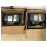(2) Marathon 3-Phase Electric Motors
