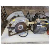 Portable Pump, Circular Saw, Booster Cables