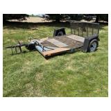 6' x 8' Metal Farm Trailer