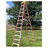 12 Ft. Werner Fiberglass Step Ladder