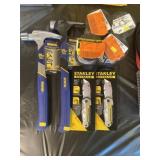 New Hammers, Utility Knives, Electrical Wire