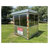 80' x 80' Stainless Steel Toll Booth