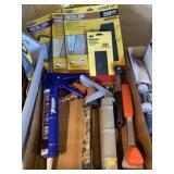 Caulk Gun and Sandpaper