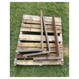 (3) 43' Pallet Forks