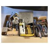 Trowels, String Line and Mixing Board