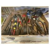 (2) Trays of Hand Tools