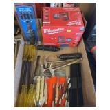 New Milwaukee Orbit Sander with Hand Tools