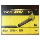 New Ryobi 40V Blower