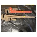(2) Ridgid Pipe Wrenches