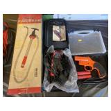 Hair Trimmer, Flare Gun, Hand Pump