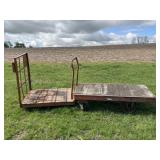 (2) Industrial Carts