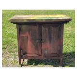 2 Door Wooden Work Table