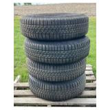 (4) Radial Tires with Rims
