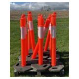 (12) Safety Stanchions