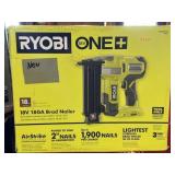 New Ryobi 18V Brad Nailer