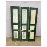 3 Vintage House Shutters